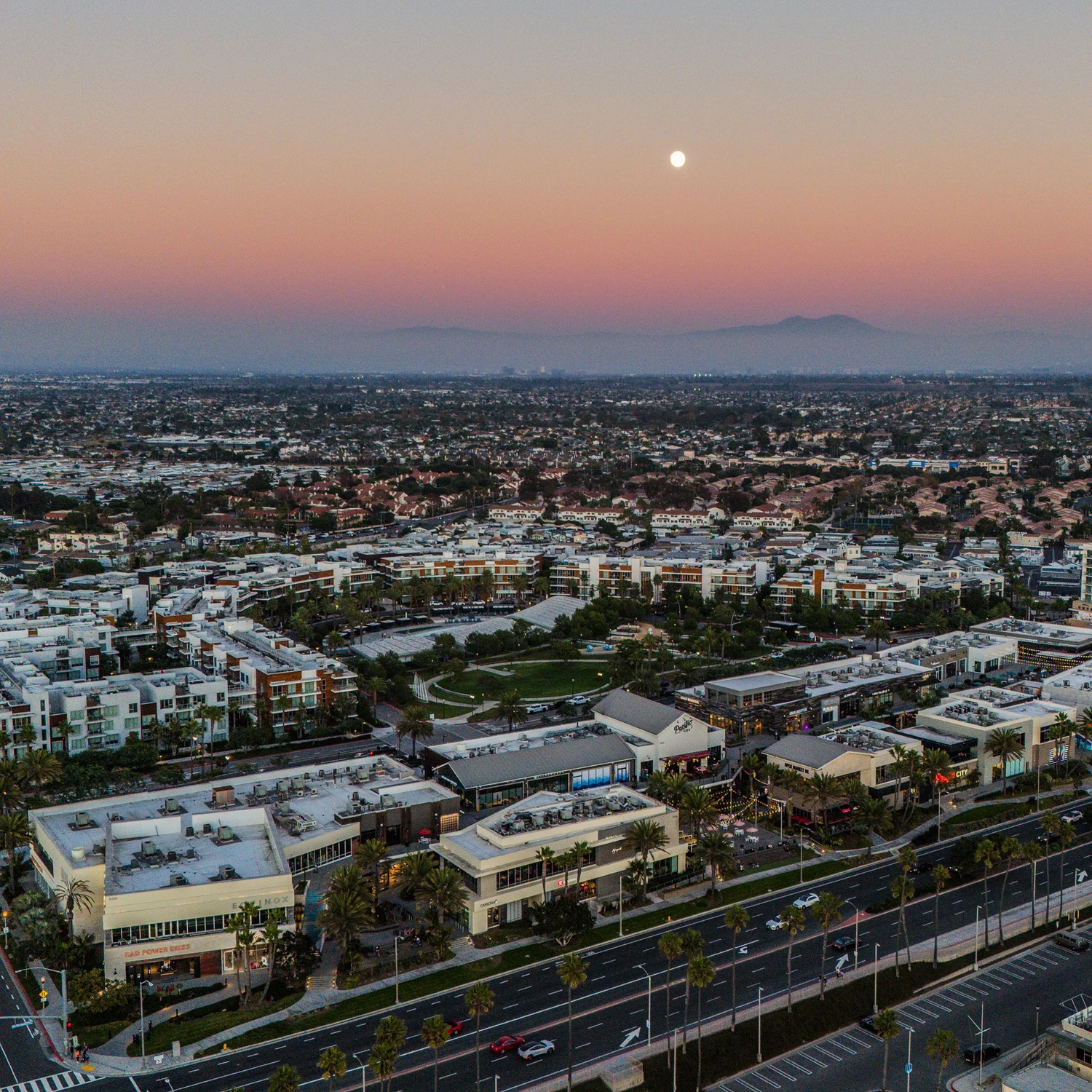 Aerial drone photography